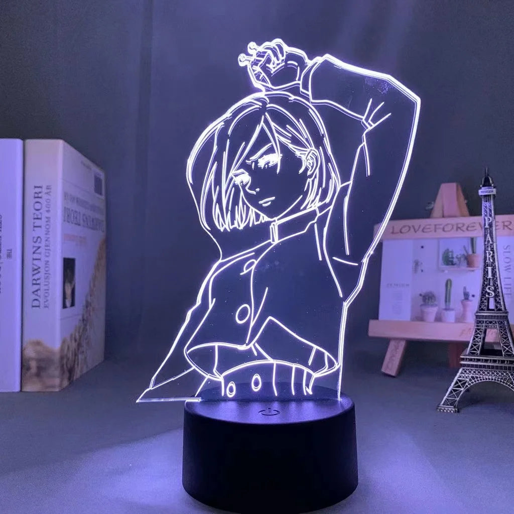 Lampada LED Jujutsu Kaisen – Collezione Anime 3D