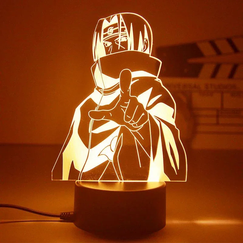 Lampada LED Naruto 3D – 16 Colori con Telecomando