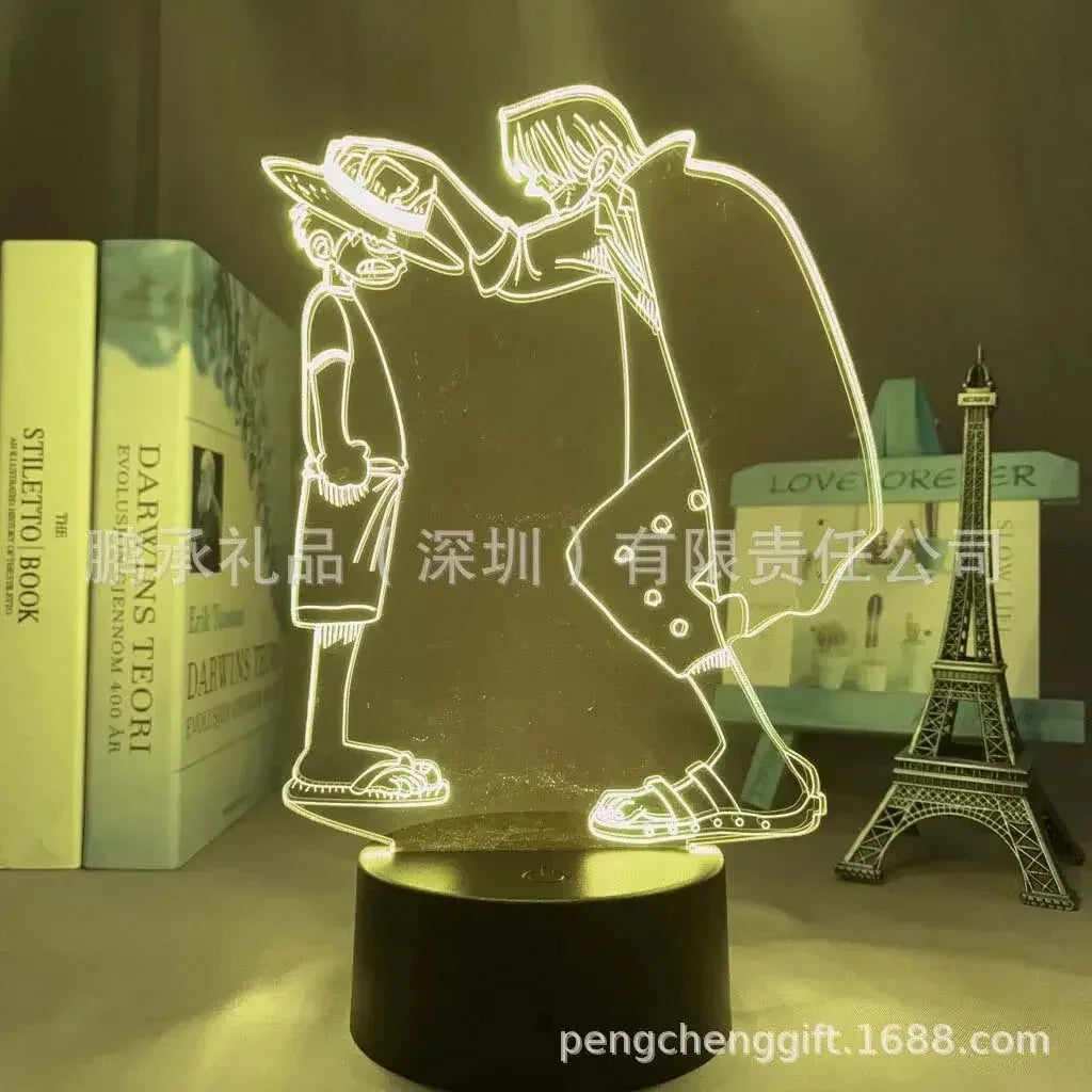 Lampada LED One Piece – Collezione Anime 3D
