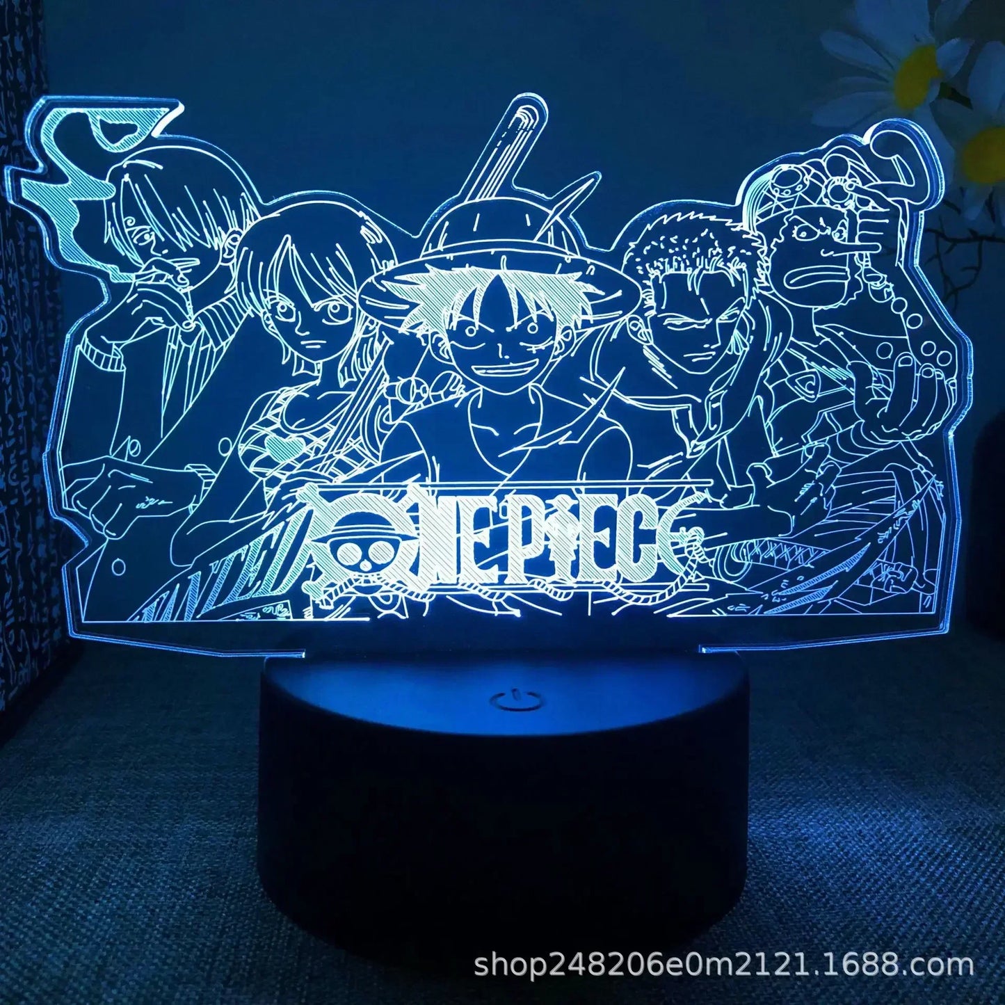 Lampada LED One Piece – Collezione Anime 3D