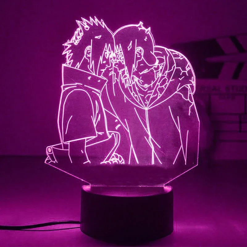 Lampada LED Naruto 3D – 16 Colori con Telecomando