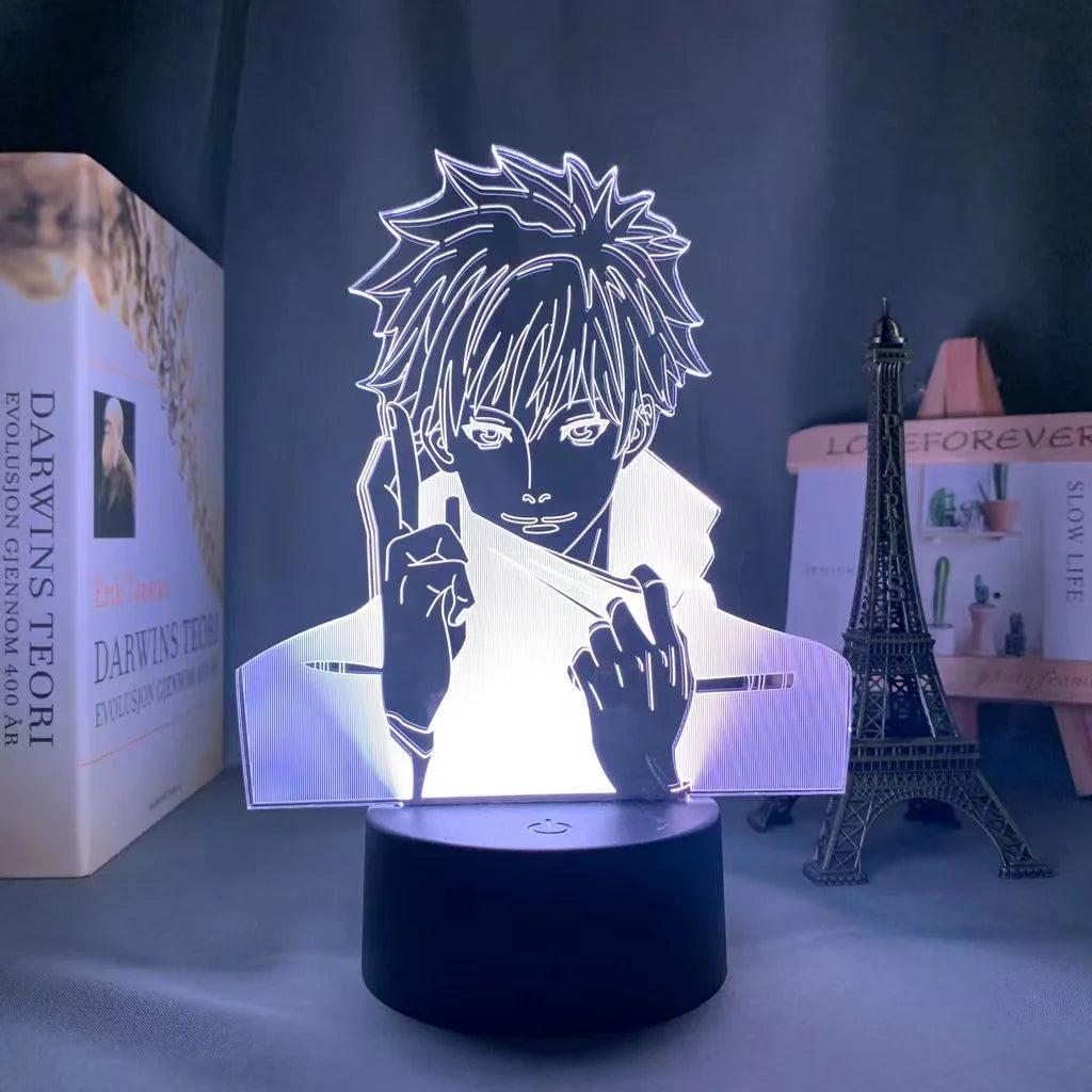Lampada LED Jujutsu Kaisen – Collezione Anime 3D
