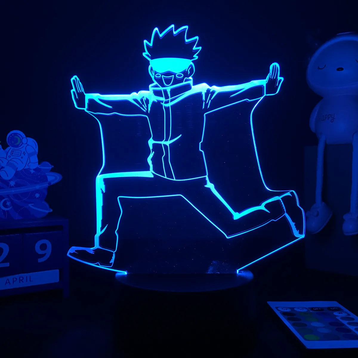 Lampada LED Jujutsu Kaisen – Collezione Anime 3D