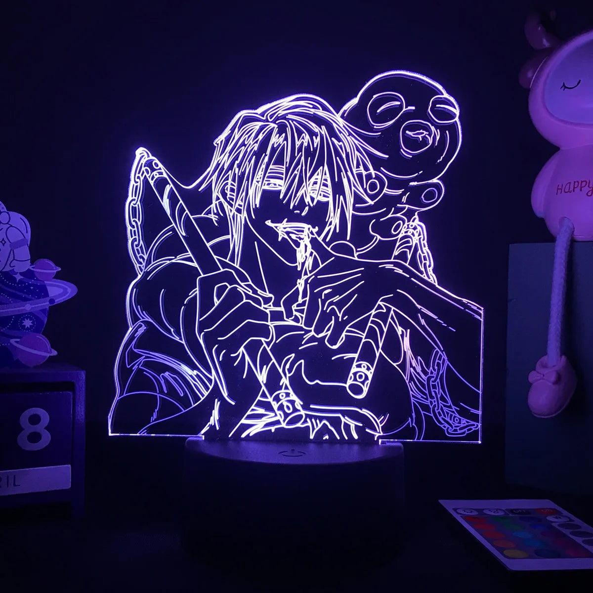 Lampada LED Jujutsu Kaisen – Collezione Anime 3D