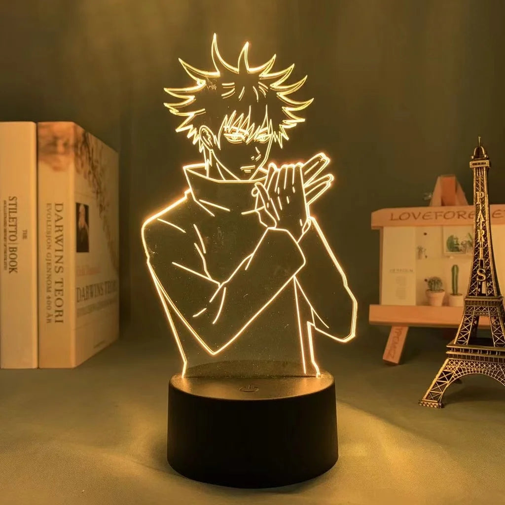Lampada LED Jujutsu Kaisen – Collezione Anime 3D