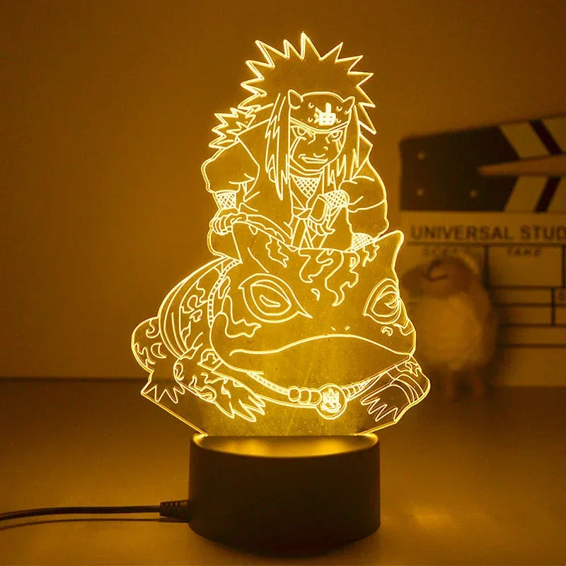 Lampada LED Naruto 3D – 16 Colori con Telecomando