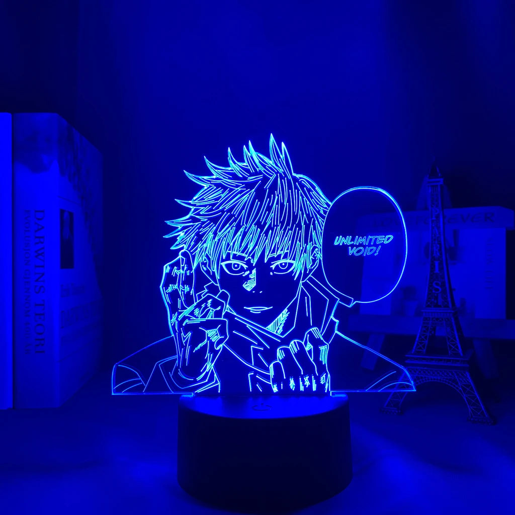 Lampada LED Jujutsu Kaisen – Collezione Anime 3D