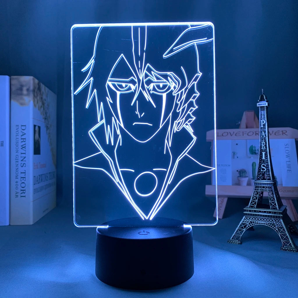 Lampada LED 3D Bleach 16 Colori con Telecomando – Ichigo, Aizen, Rukia e altri personaggi