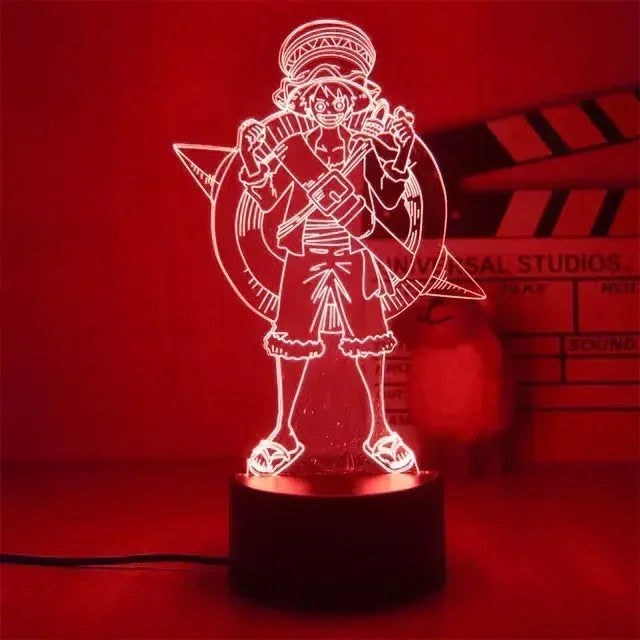 Lampada LED One Piece – Collezione Anime 3D