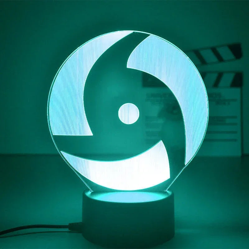 Lampada LED Naruto 3D – 16 Colori con Telecomando