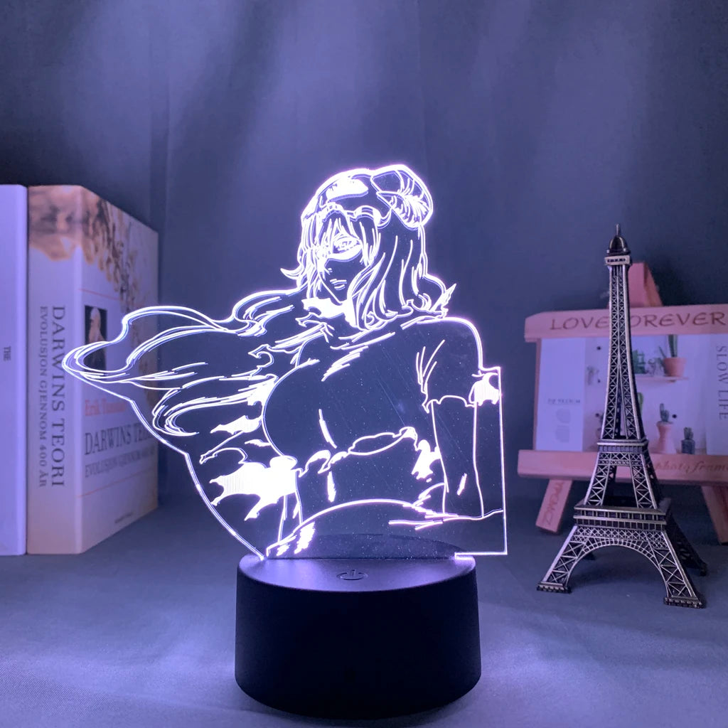 Lampada LED 3D Bleach 16 Colori con Telecomando – Ichigo, Aizen, Rukia e altri personaggi