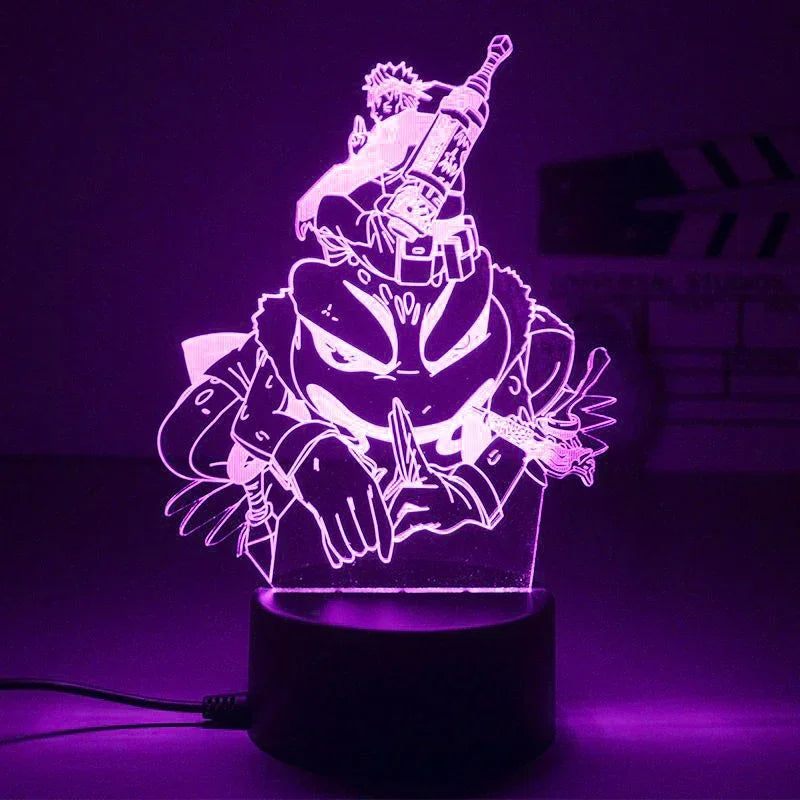 Lampada LED Naruto 3D – 16 Colori con Telecomando