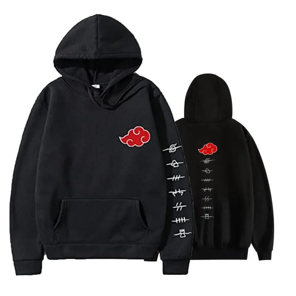 Felpa Anime Akatsuki Cloud – Hoodie Streetwear