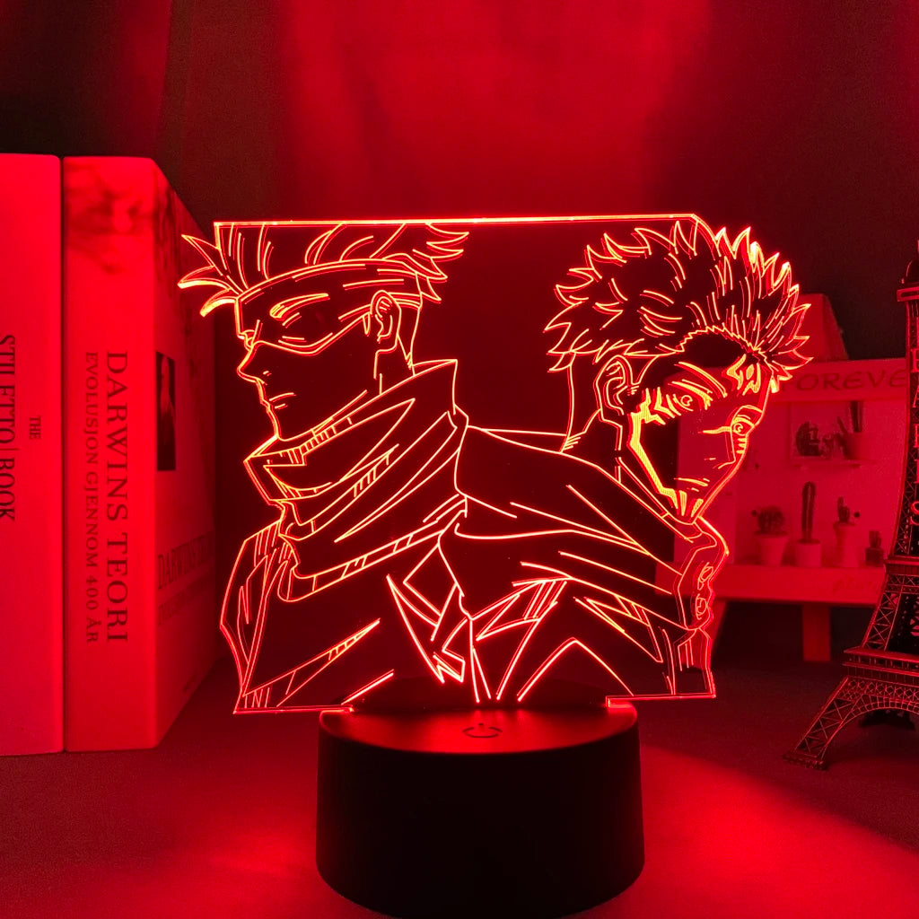Lampada LED Jujutsu Kaisen – Collezione Anime 3D