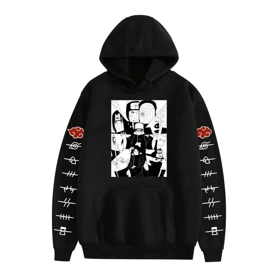 Felpa Anime Akatsuki Cloud – Hoodie Streetwear