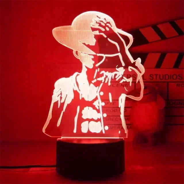 Lampada LED One Piece – Collezione Anime 3D
