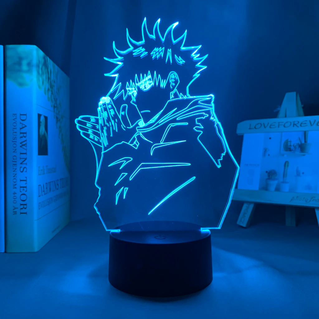 Lampada LED Jujutsu Kaisen – Collezione Anime 3D