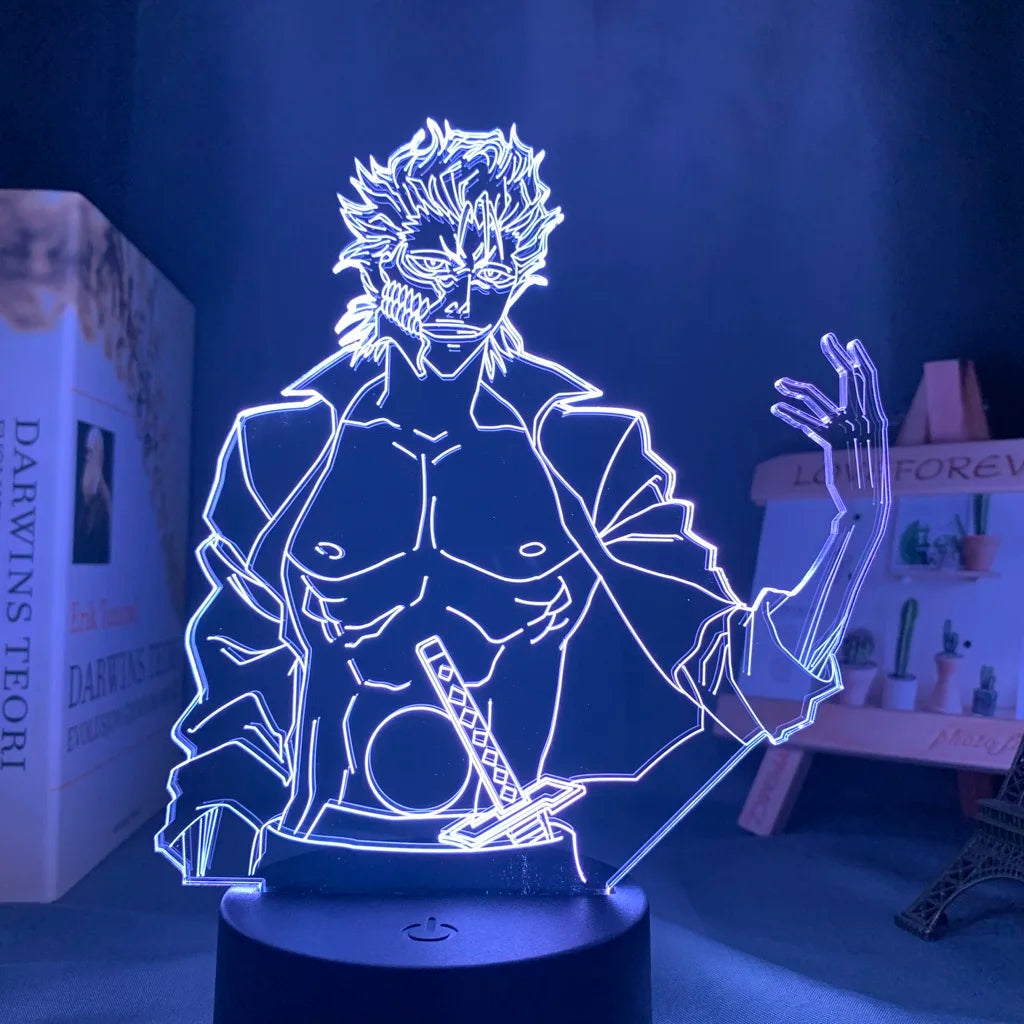 Lampada LED 3D Bleach 16 Colori con Telecomando – Ichigo, Aizen, Rukia e altri personaggi