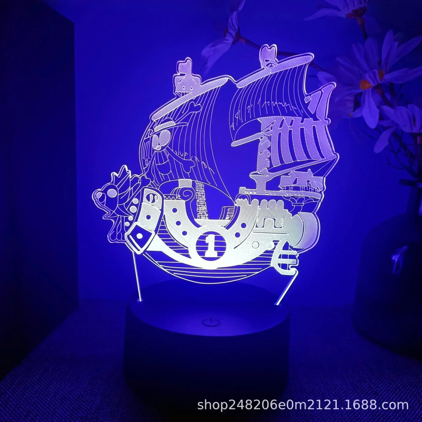 Lampada LED One Piece – Collezione Anime 3D