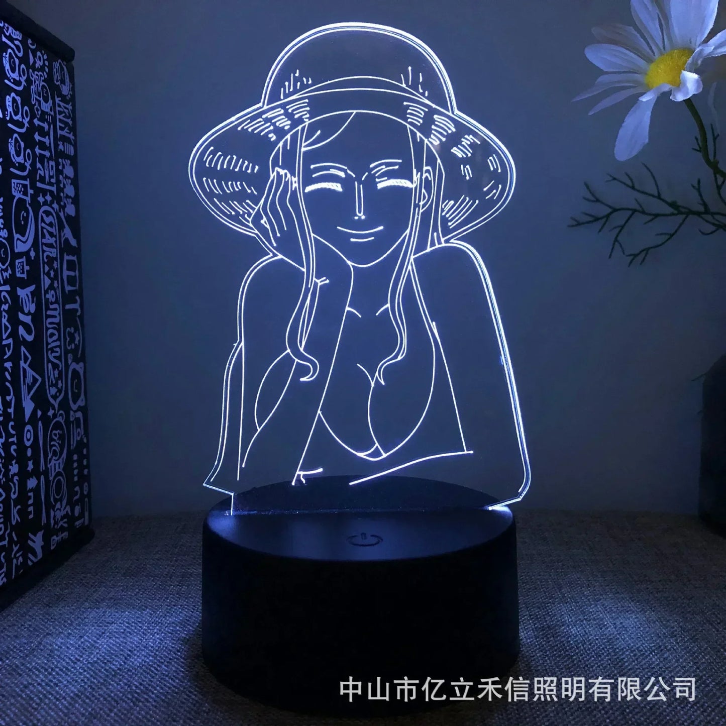 Lampada LED One Piece – Collezione Anime 3D