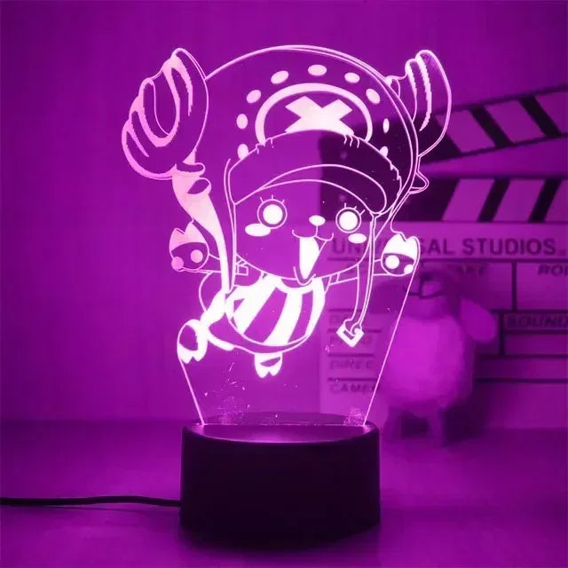 Lampada LED One Piece – Collezione Anime 3D