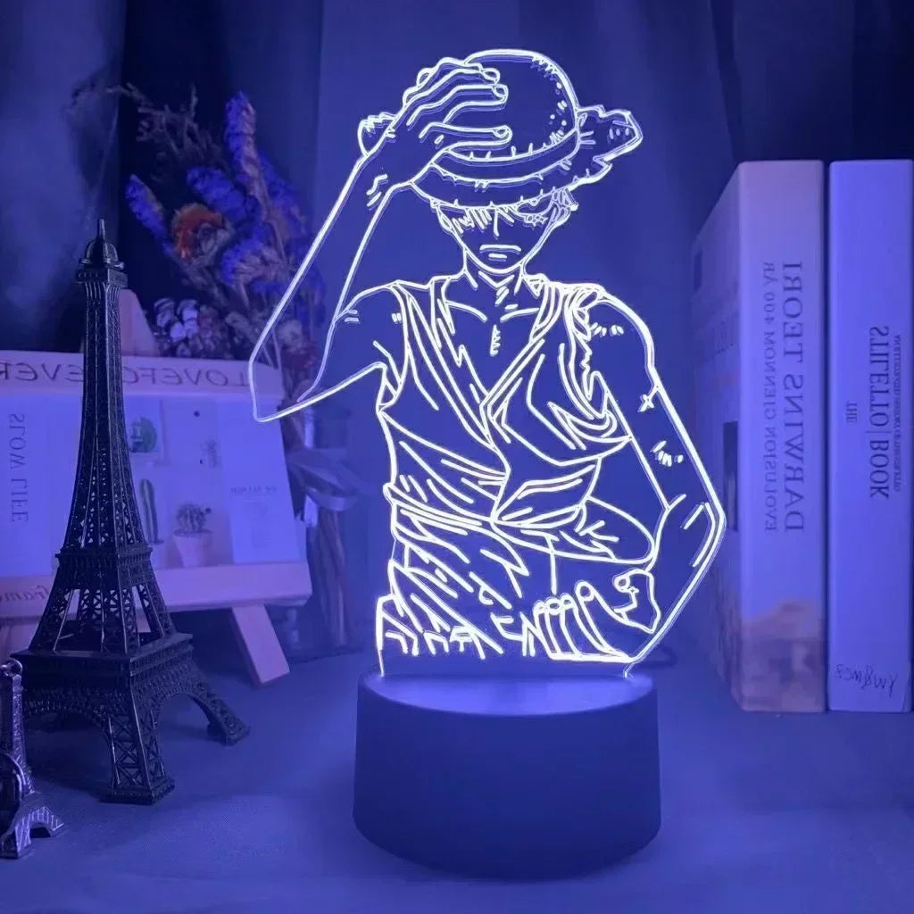 Lampada LED One Piece – Collezione Anime 3D