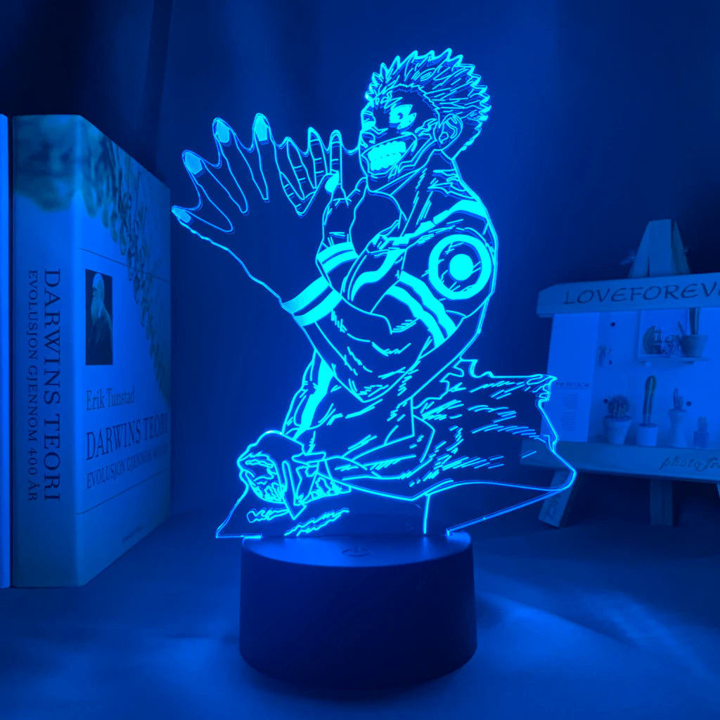Lampada LED Jujutsu Kaisen – Collezione Anime 3D