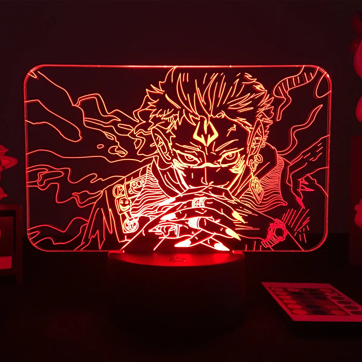 Lampada LED Jujutsu Kaisen – Collezione Anime 3D
