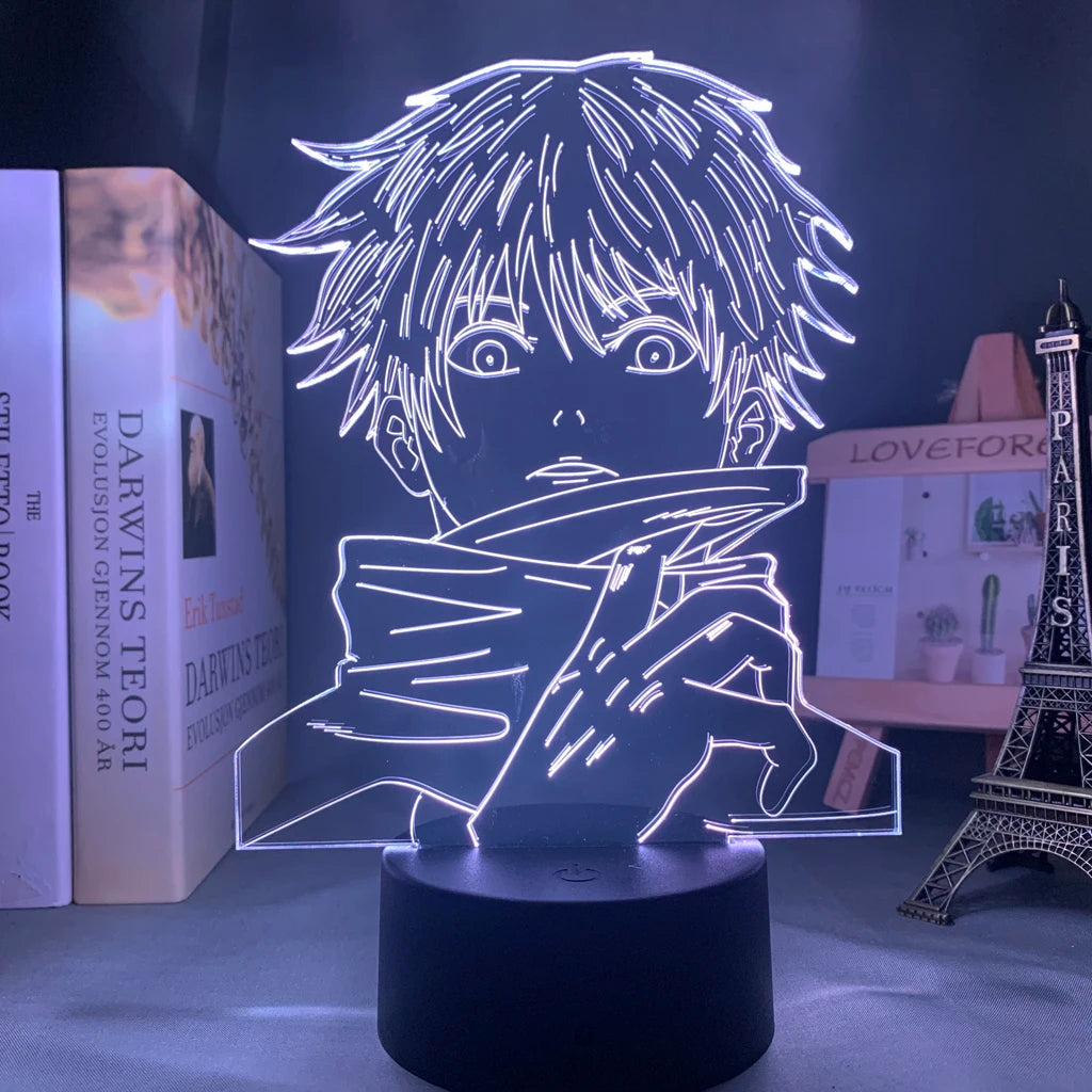 Lampada LED Jujutsu Kaisen – Collezione Anime 3D