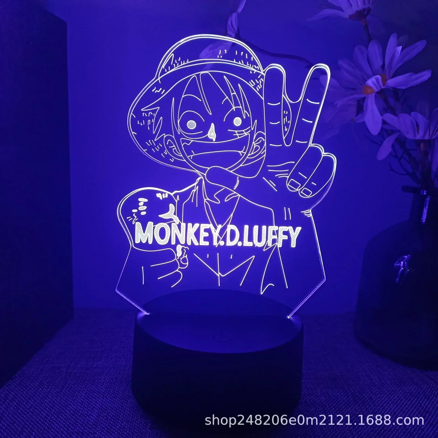 Lampada LED One Piece – Collezione Anime 3D