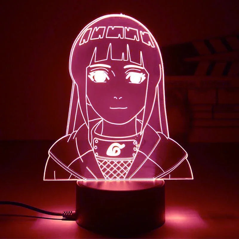 Lampada LED Naruto 3D – 16 Colori con Telecomando