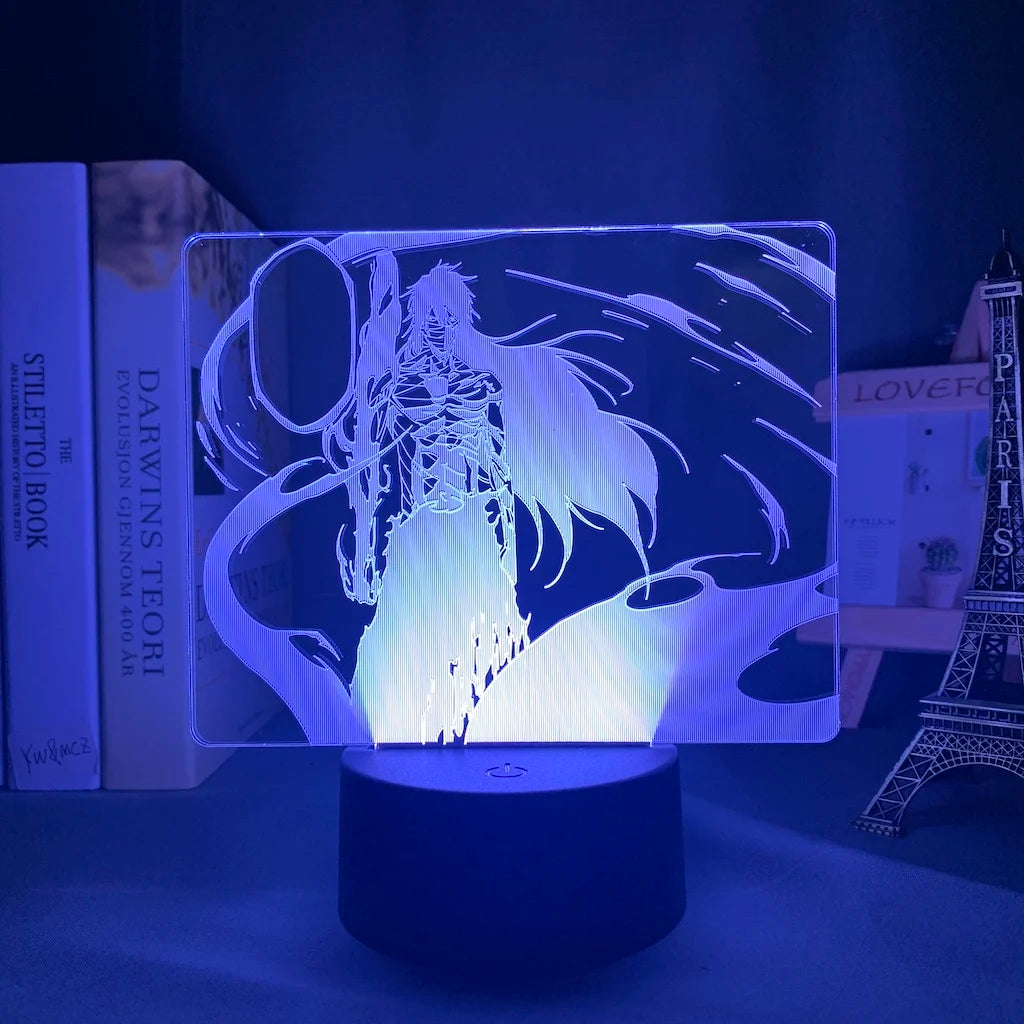 Lampada LED 3D Bleach 16 Colori con Telecomando – Ichigo, Aizen, Rukia e altri personaggi