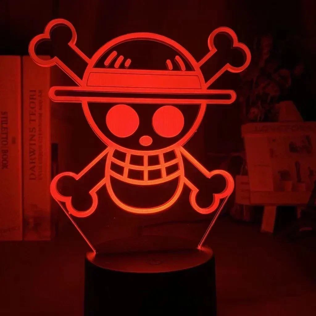 Lampada LED One Piece – Collezione Anime 3D
