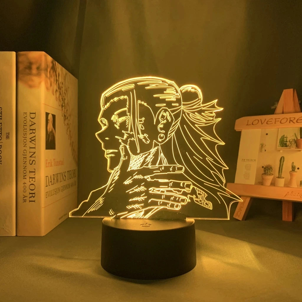 Lampada LED Jujutsu Kaisen – Collezione Anime 3D