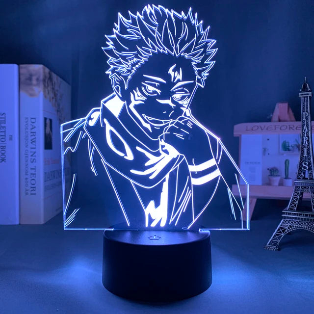 Lampada LED Jujutsu Kaisen – Collezione Anime 3D