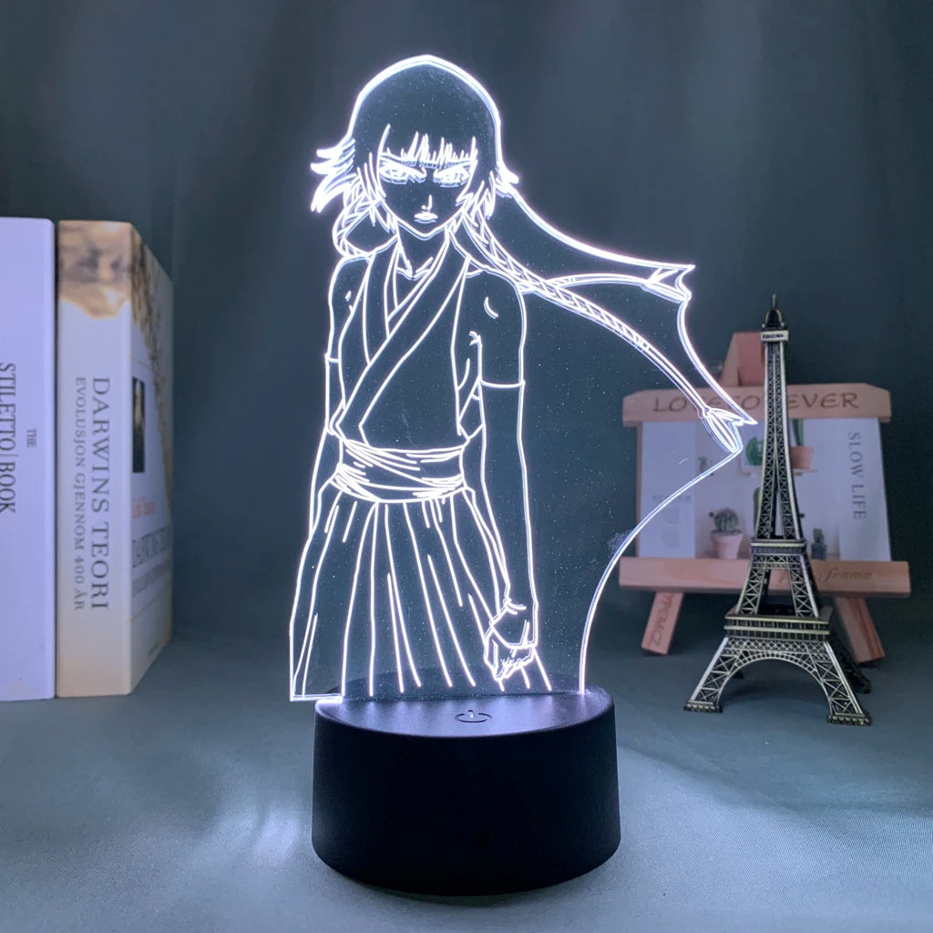Lampada LED 3D Bleach 16 Colori con Telecomando – Ichigo, Aizen, Rukia e altri personaggi