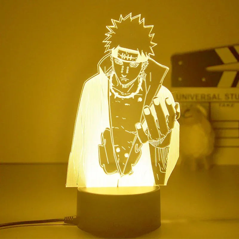 Lampada LED Naruto 3D – 16 Colori con Telecomando