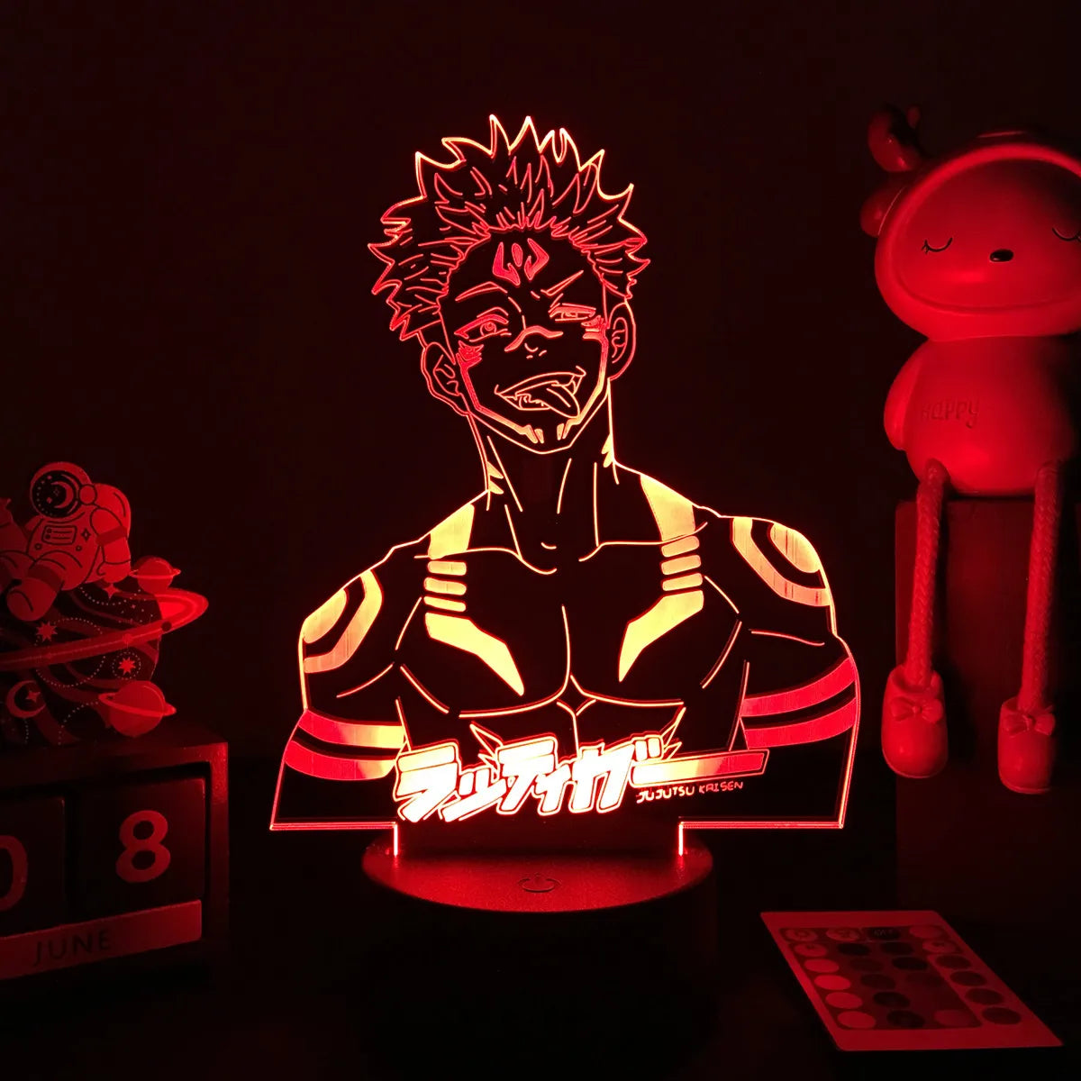 Lampada LED Jujutsu Kaisen – Collezione Anime 3D