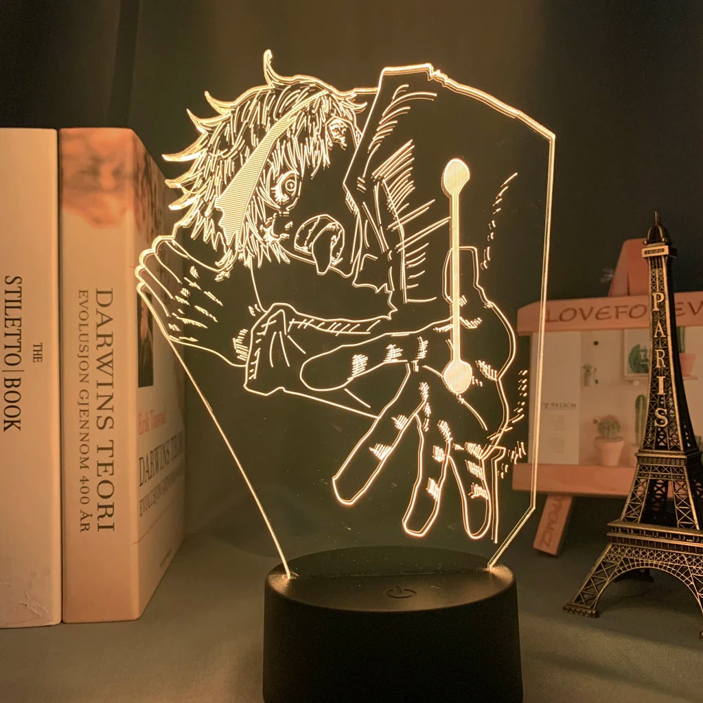 Lampada LED Jujutsu Kaisen – Collezione Anime 3D