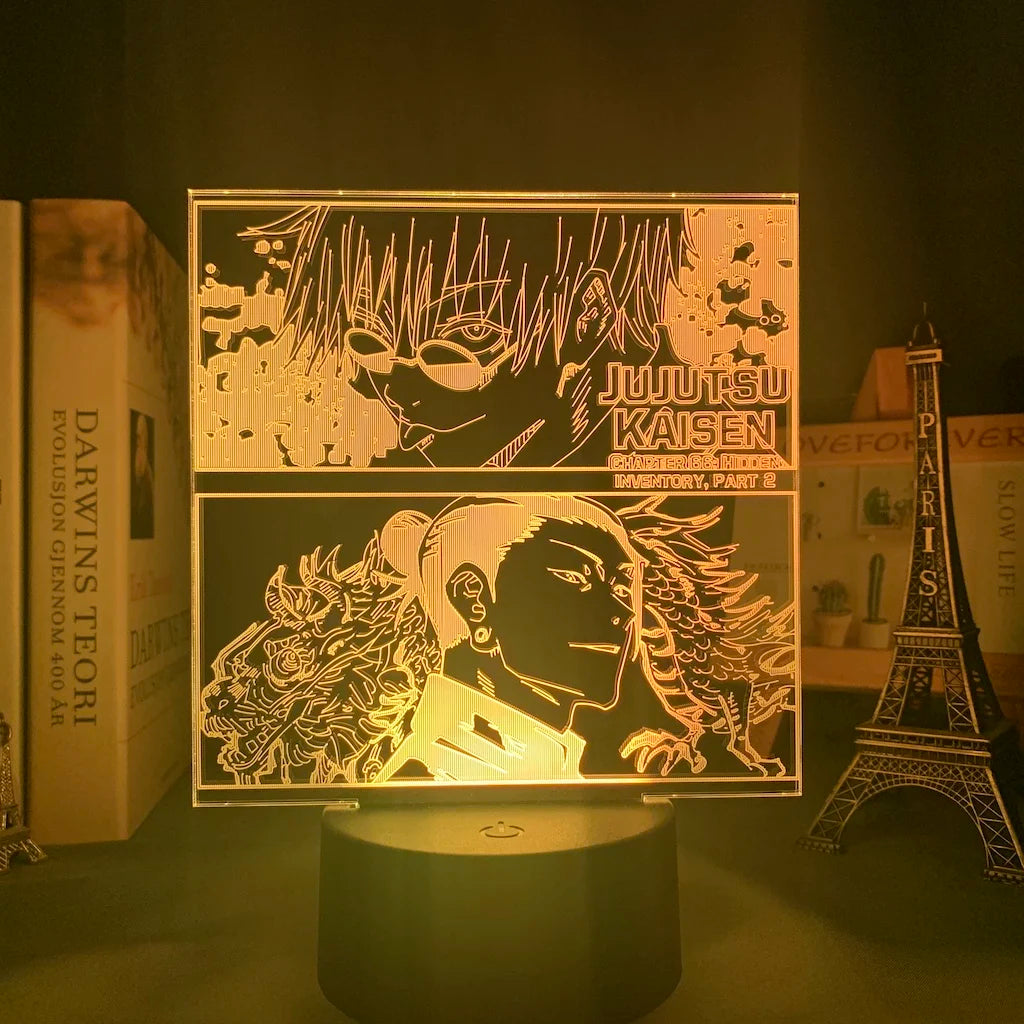 Lampada LED Jujutsu Kaisen – Collezione Anime 3D