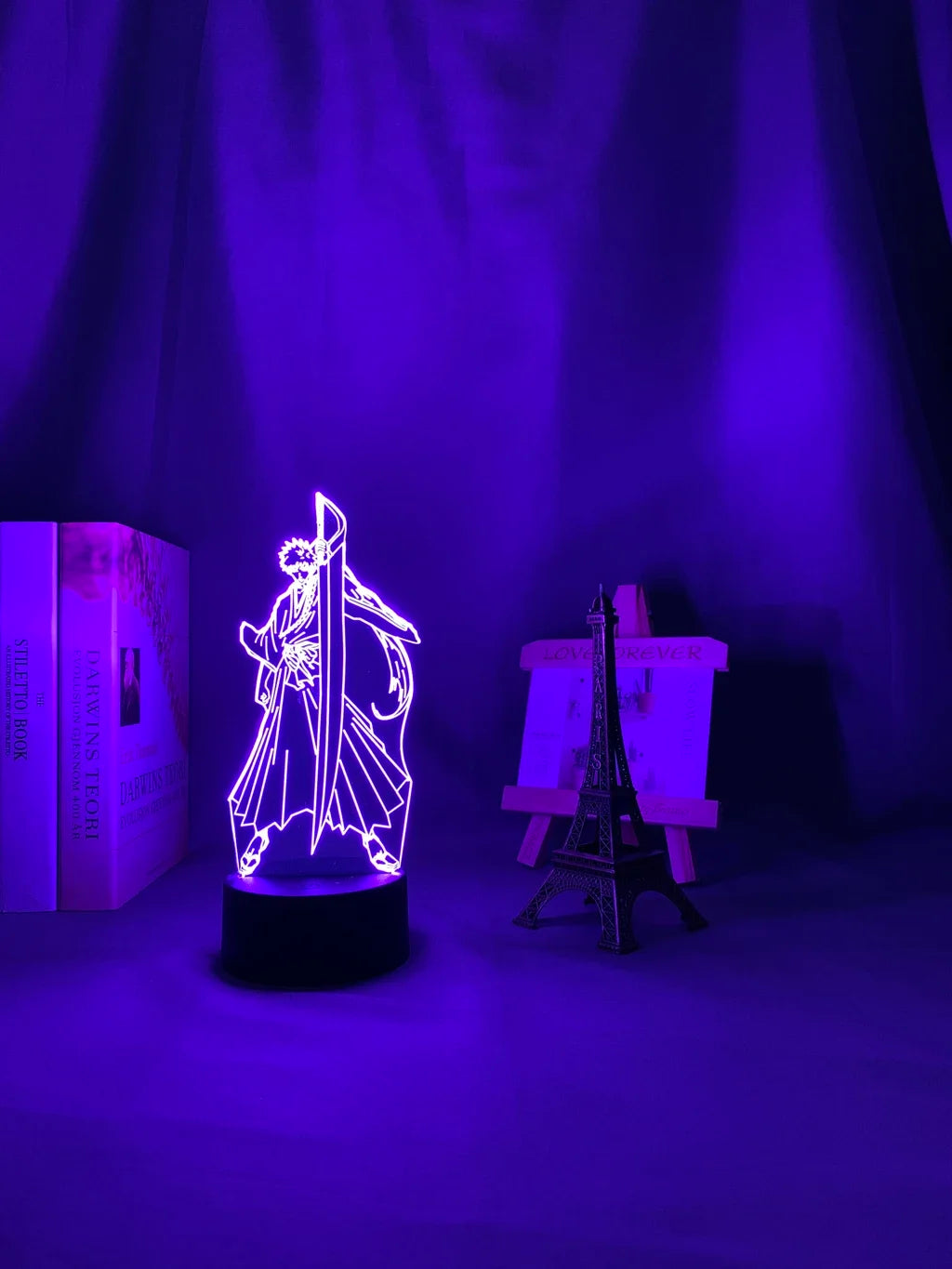 Lampada LED 3D Bleach 16 Colori con Telecomando – Ichigo, Aizen, Rukia e altri personaggi