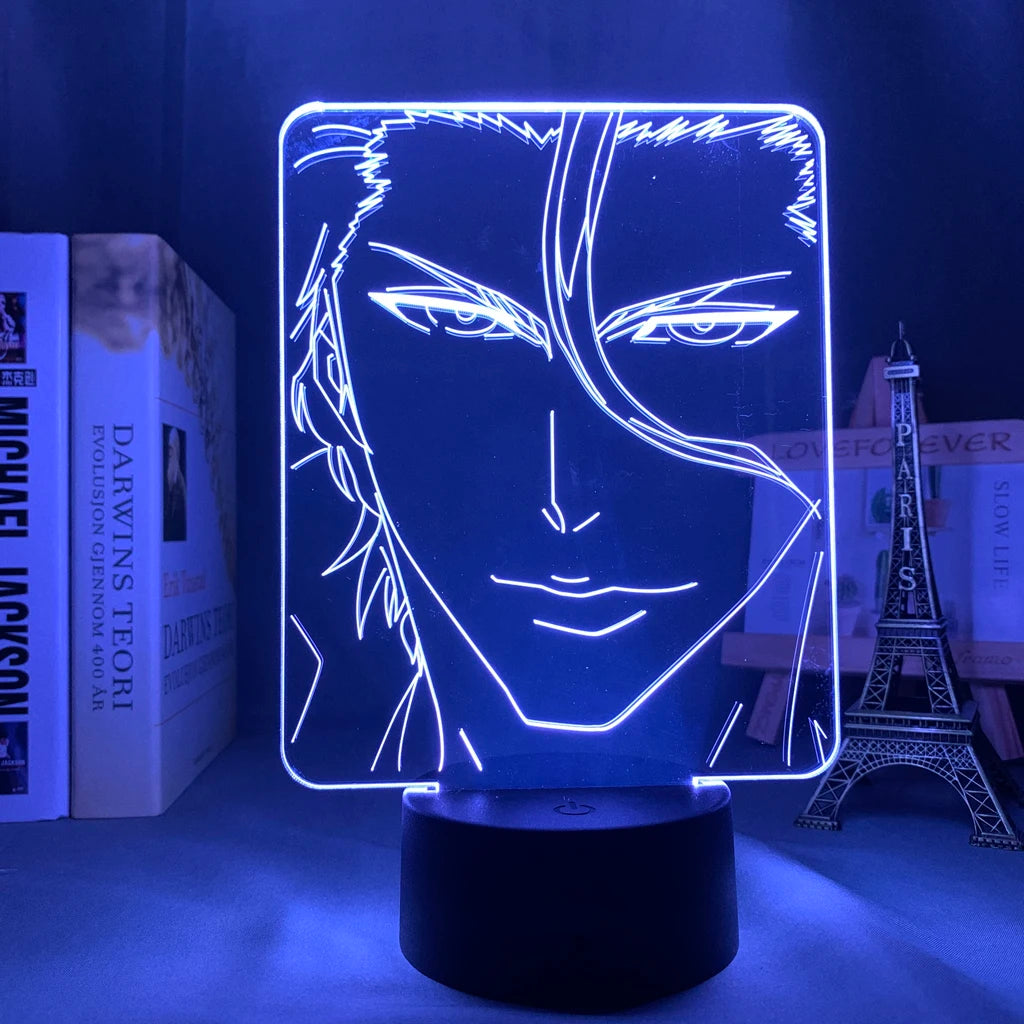 Lampada LED 3D Bleach 16 Colori con Telecomando – Ichigo, Aizen, Rukia e altri personaggi