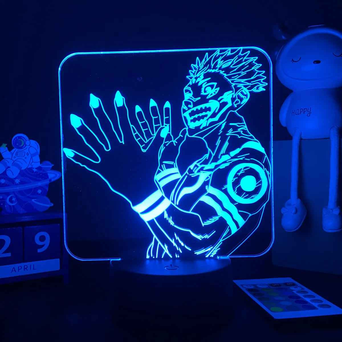 Lampada LED Jujutsu Kaisen – Collezione Anime 3D