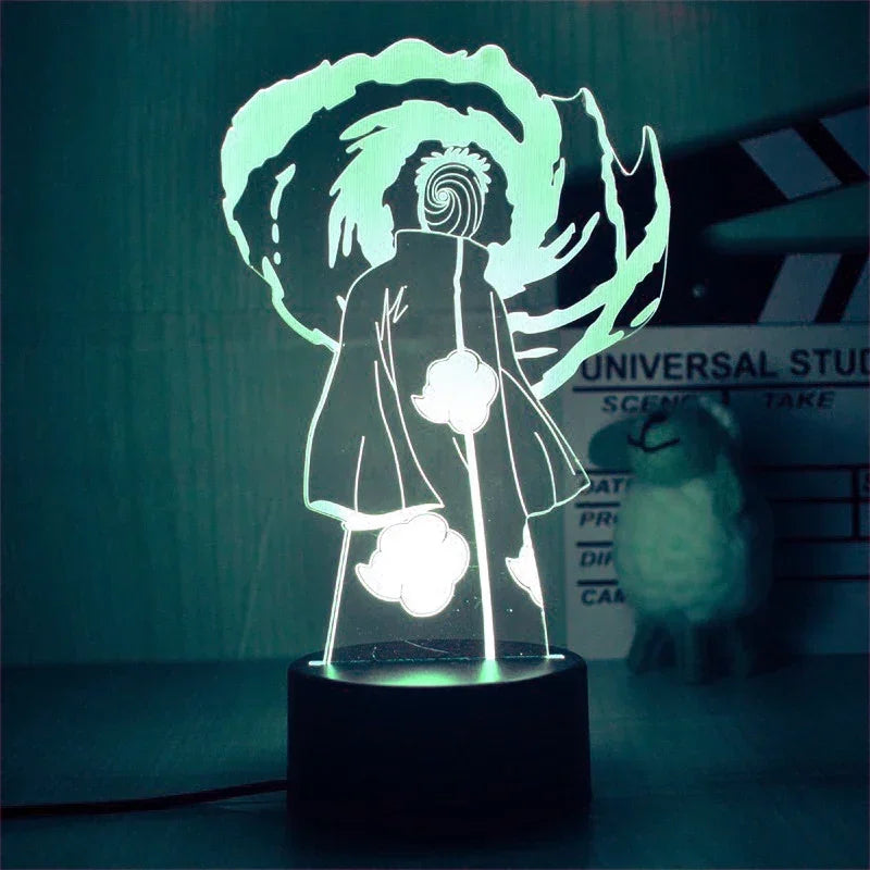 Lampada LED Naruto 3D – 16 Colori con Telecomando
