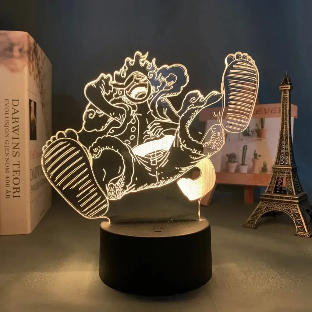 Lampada LED One Piece – Collezione Anime 3D