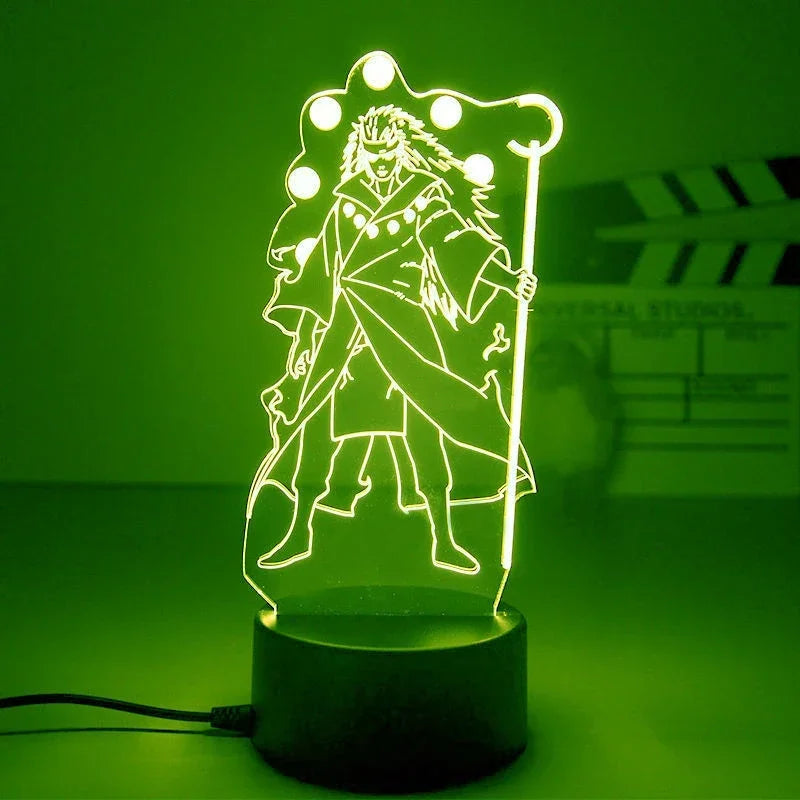 Lampada LED Naruto 3D – 16 Colori con Telecomando