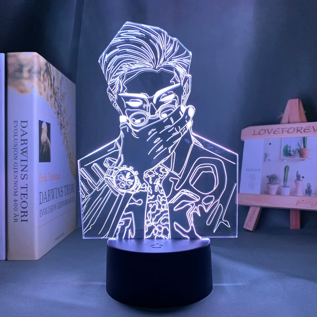 Lampada LED Jujutsu Kaisen – Collezione Anime 3D