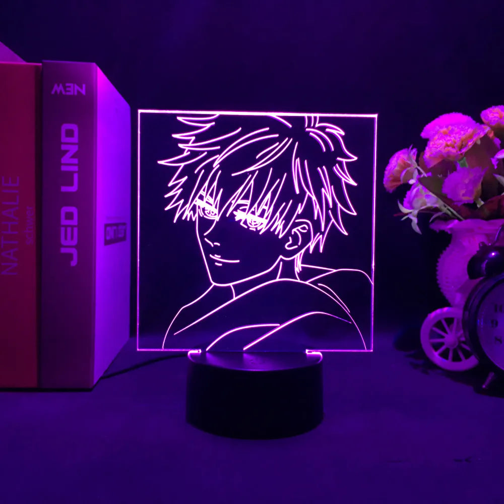 Lampada LED Jujutsu Kaisen – Collezione Anime 3D