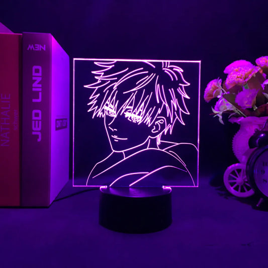Lampada LED Jujutsu Kaisen – Collezione Anime 3D