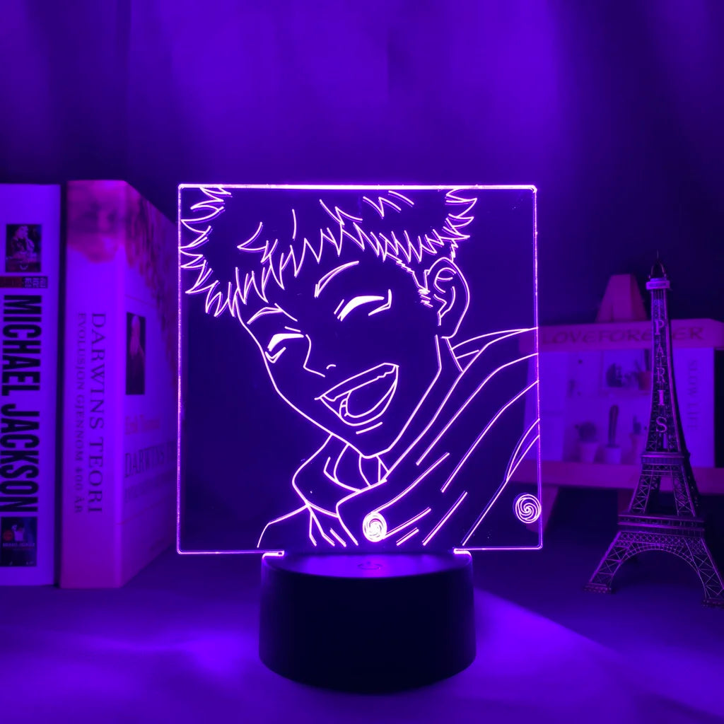 Lampada LED Jujutsu Kaisen – Collezione Anime 3D